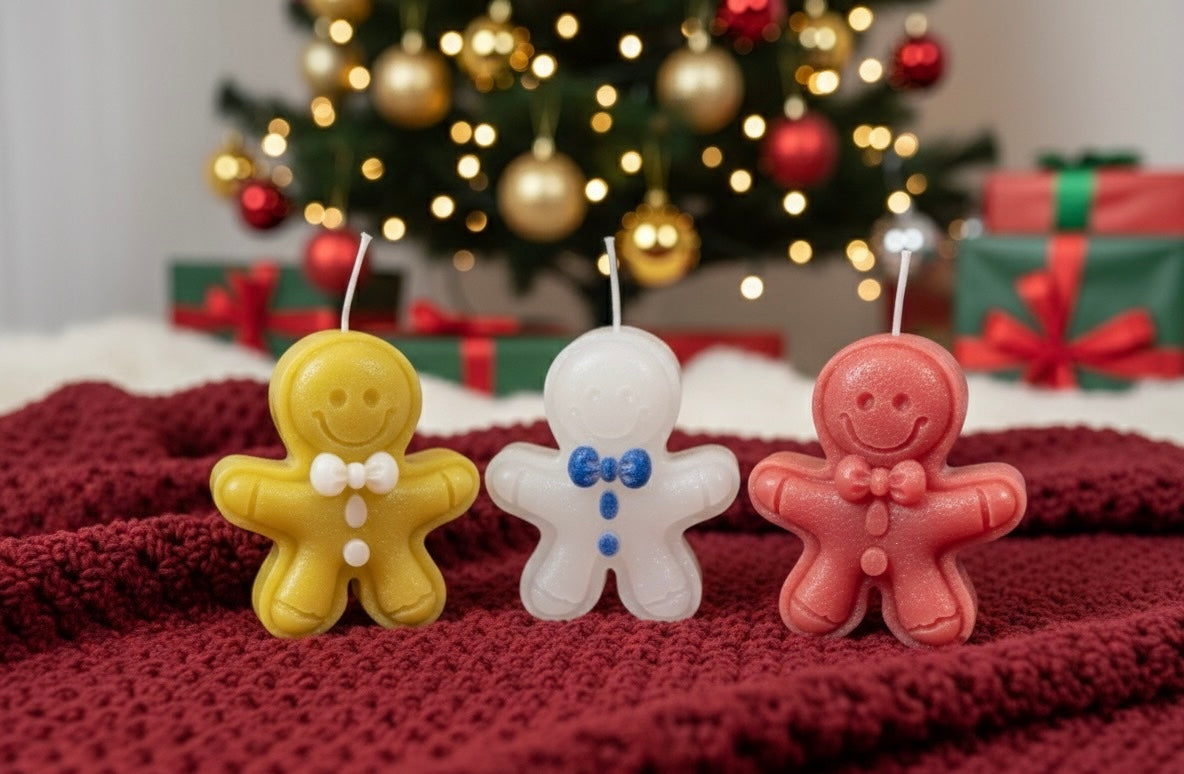Gingerbread Candle – A Sweet Touch of Holiday Magic!