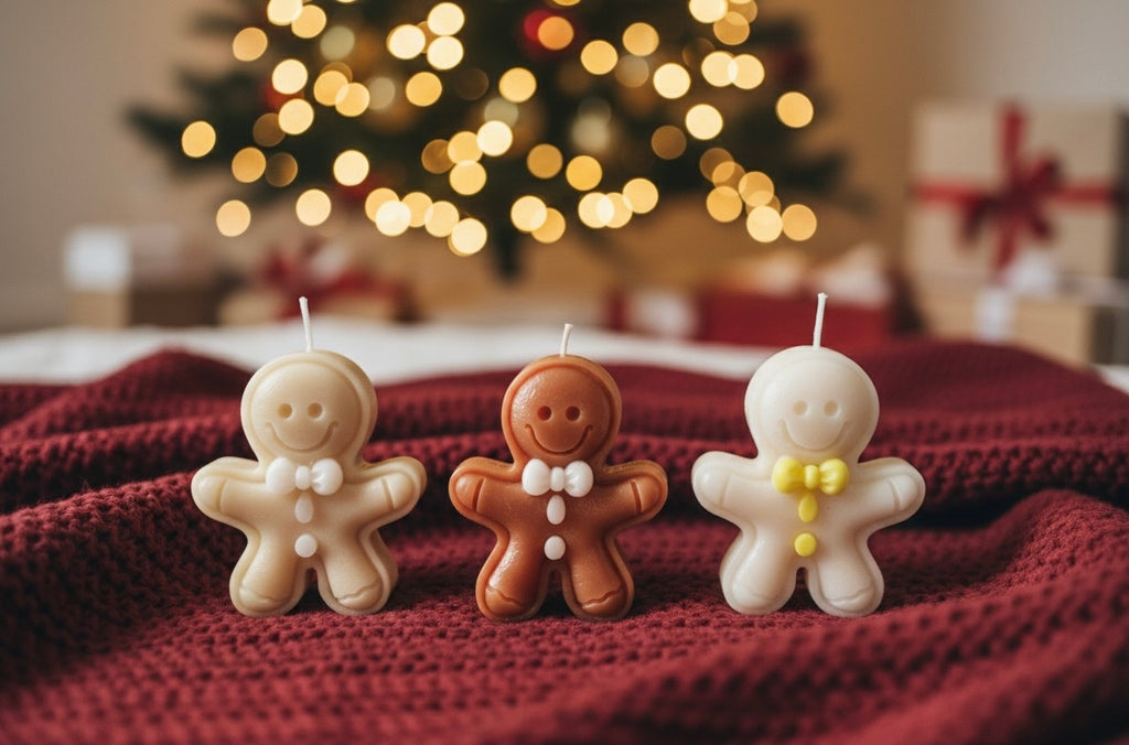 Gingerbread Candle – A Sweet Touch of Holiday Magic!