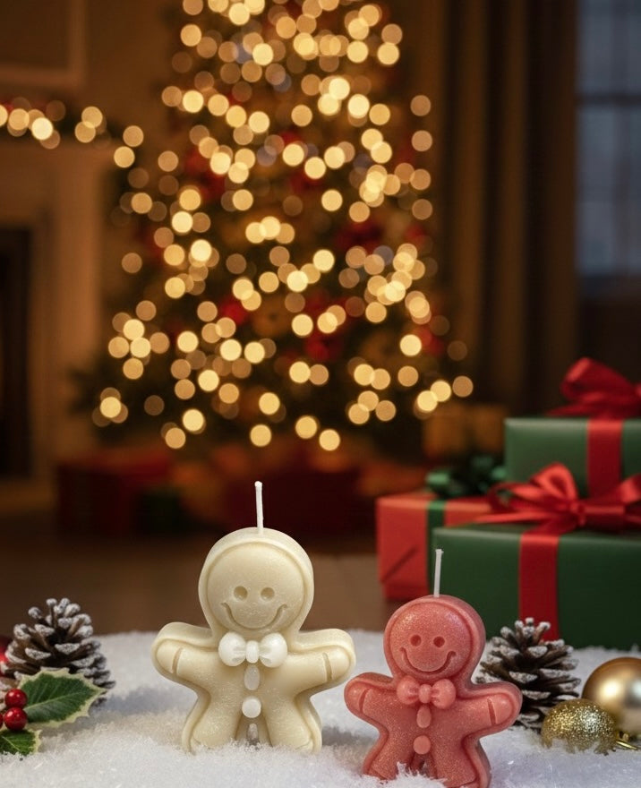 Gingerbread Candle – A Sweet Touch of Holiday Magic!