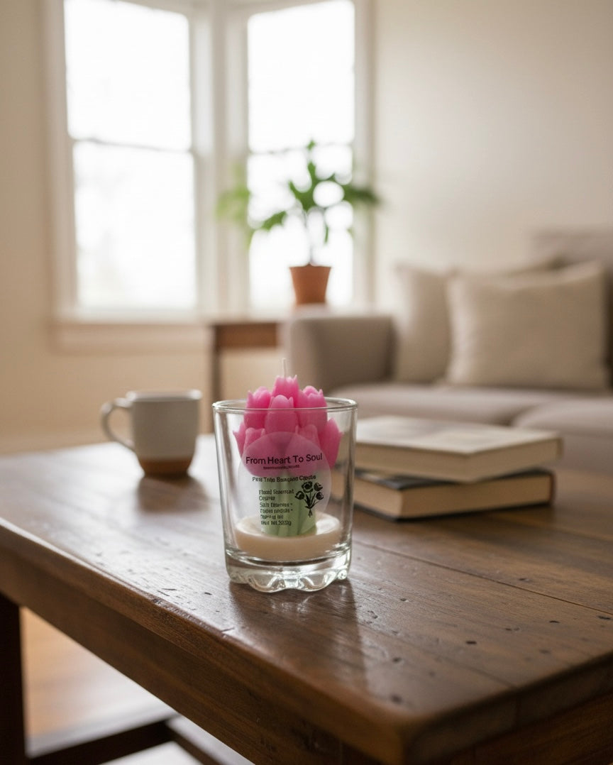 Tulip Bouquet Candle