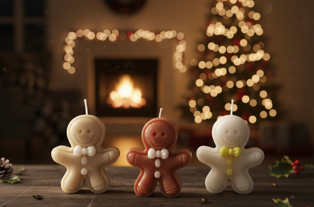 Gingerbread Candle – A Sweet Touch of Holiday Magic!