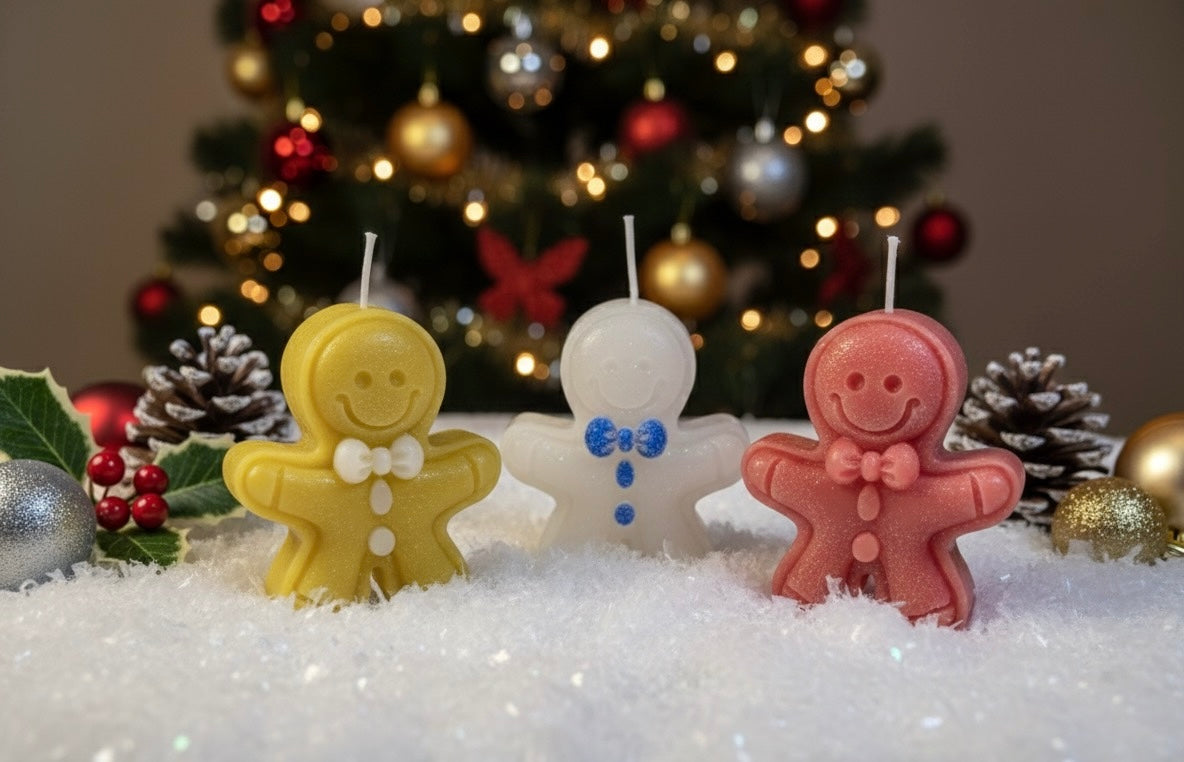 Gingerbread Candle – A Sweet Touch of Holiday Magic!