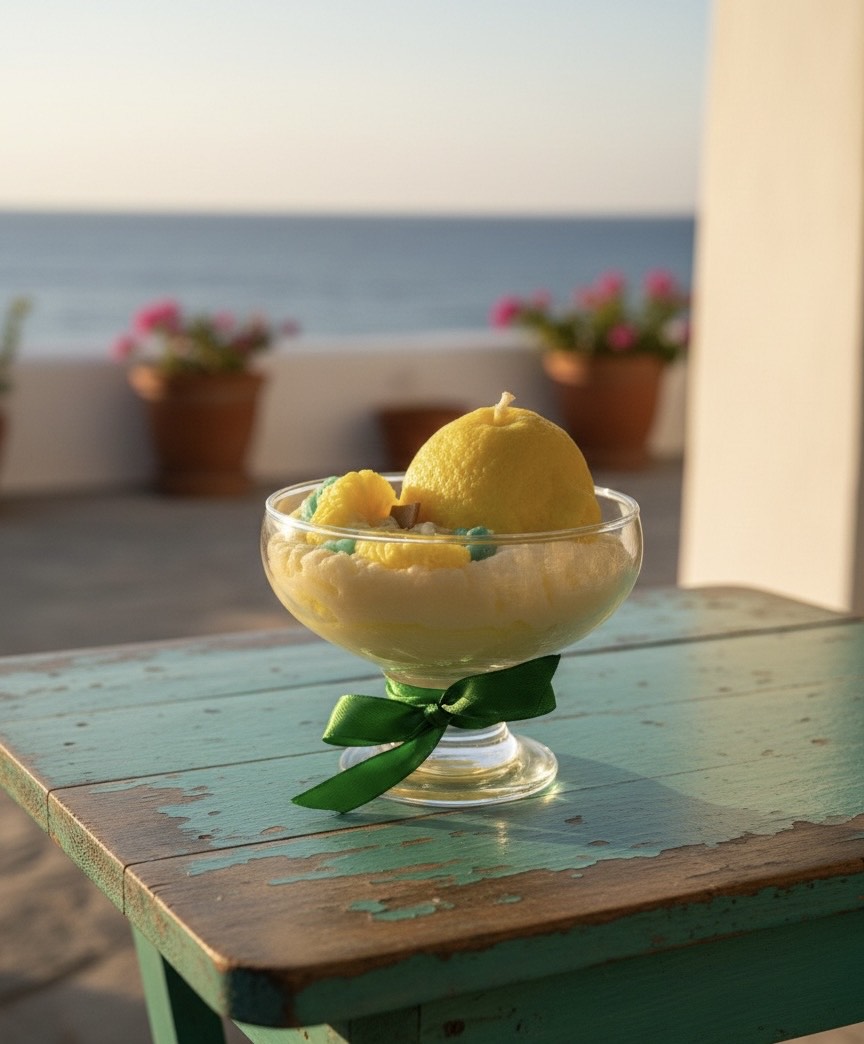 Limoncello Cocktail Candle