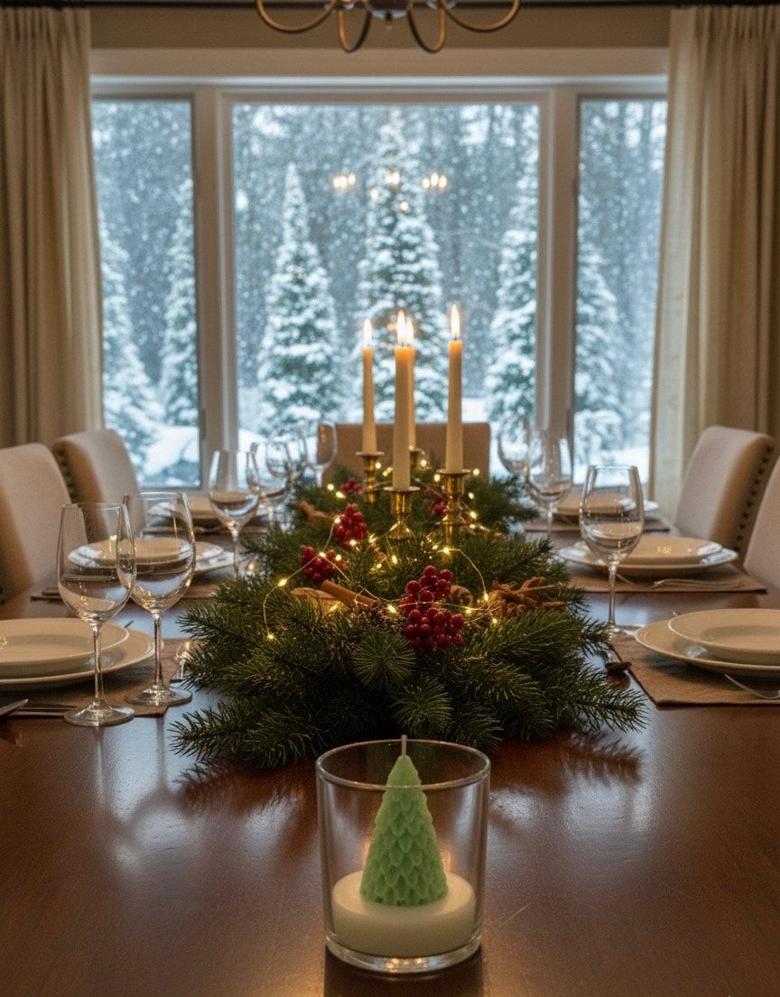 Forest to Flame: The Christmas Tree Candle