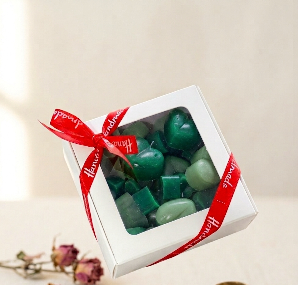 Mini Heart Natural Beeswax Melts