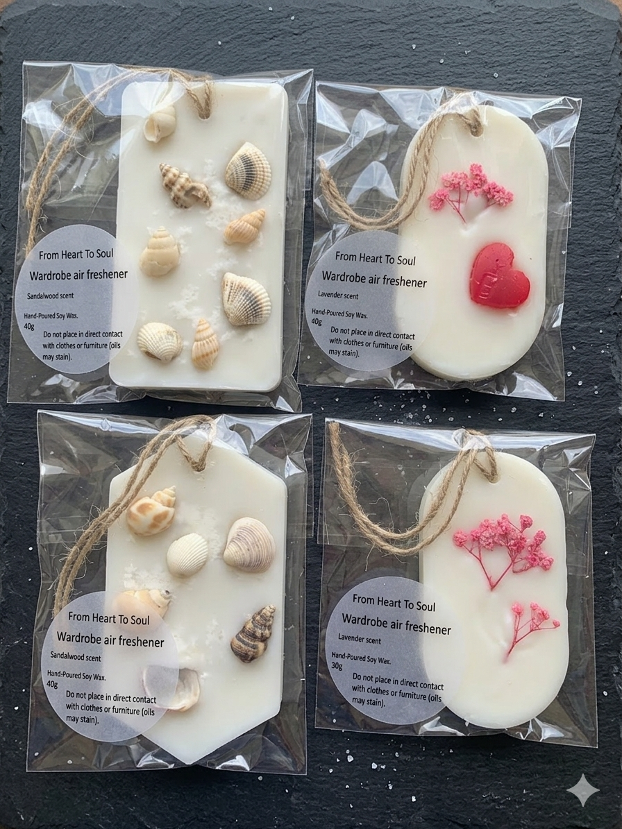 Soy Wax Wardrobe Fresheners