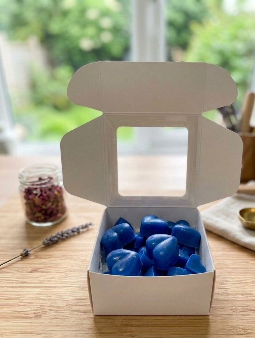 Mini Heart Natural Beeswax Melts