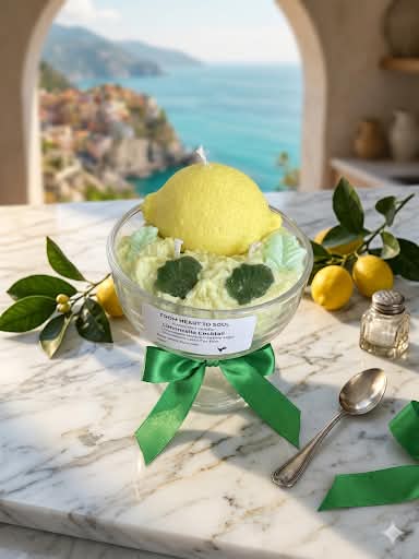 Limoncello Cocktail Candle