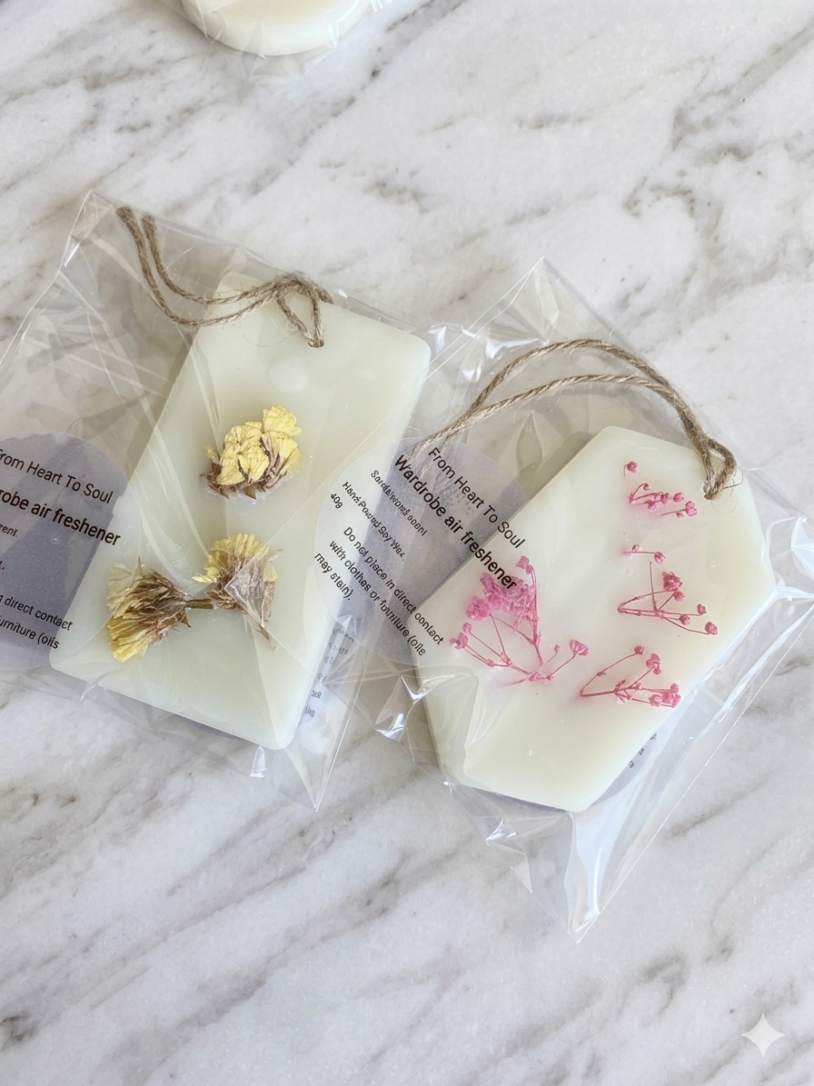 Soy Wax Wardrobe Fresheners
