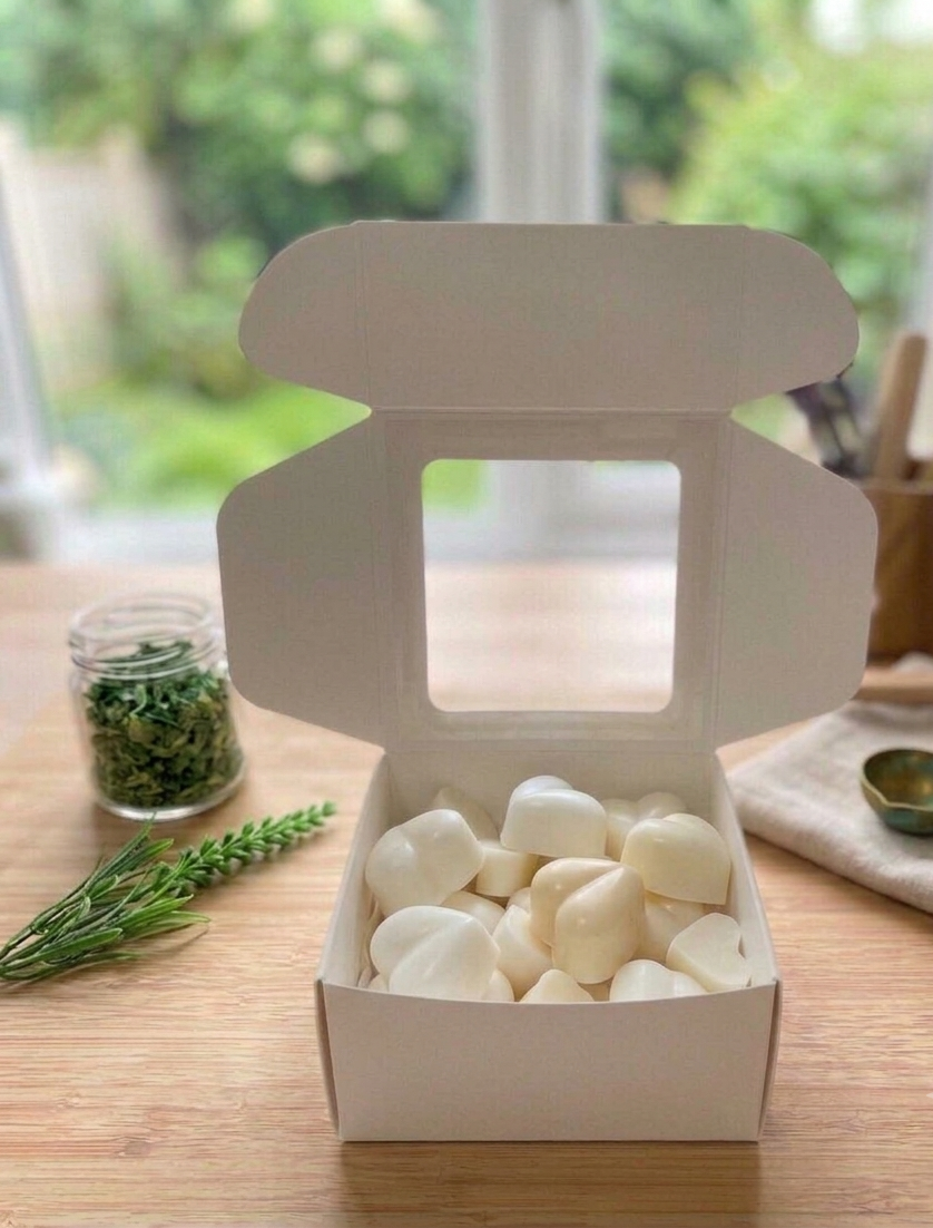 Mini Heart Natural Beeswax Melts